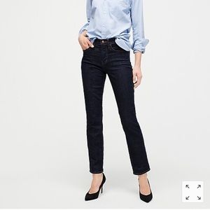 J. Crew vintage straight jeans resin rinse
